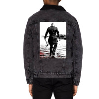 Vikings Poster Tumblr Unisex Sherpa-lined Denim Jacket | Artistshot