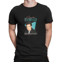 Norm Mac Vintage Look Fan Design T-shirt | Artistshot