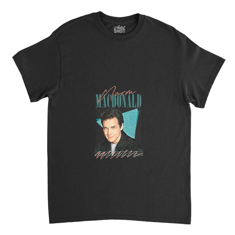 Norm Mac Vintage Look Fan Design Classic T-shirt | Artistshot