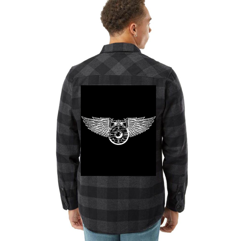 Viking Shield Wing Helmet  Blue Love Flannel Shirt | Artistshot