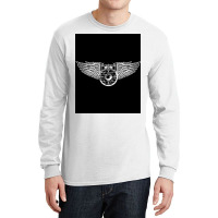 Viking Shield Wing Helmet  Blue Love Long Sleeve Shirts | Artistshot