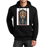 Warrior Woman Surrounded By Swords  80s Nature Unisex Hoodie | Artistshot