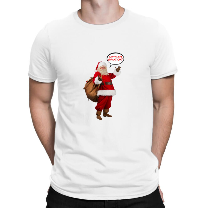 Santa Hates Biden T-shirt | Artistshot