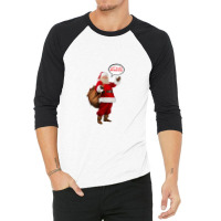 Santa Hates Biden 3/4 Sleeve Shirt | Artistshot