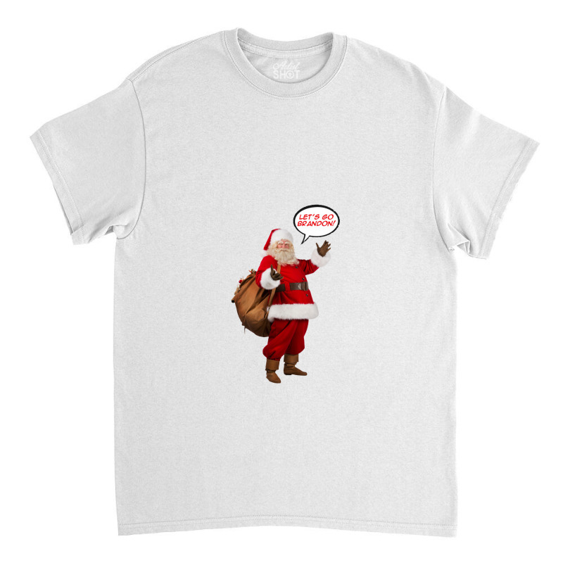 Santa Hates Biden Classic T-shirt | Artistshot