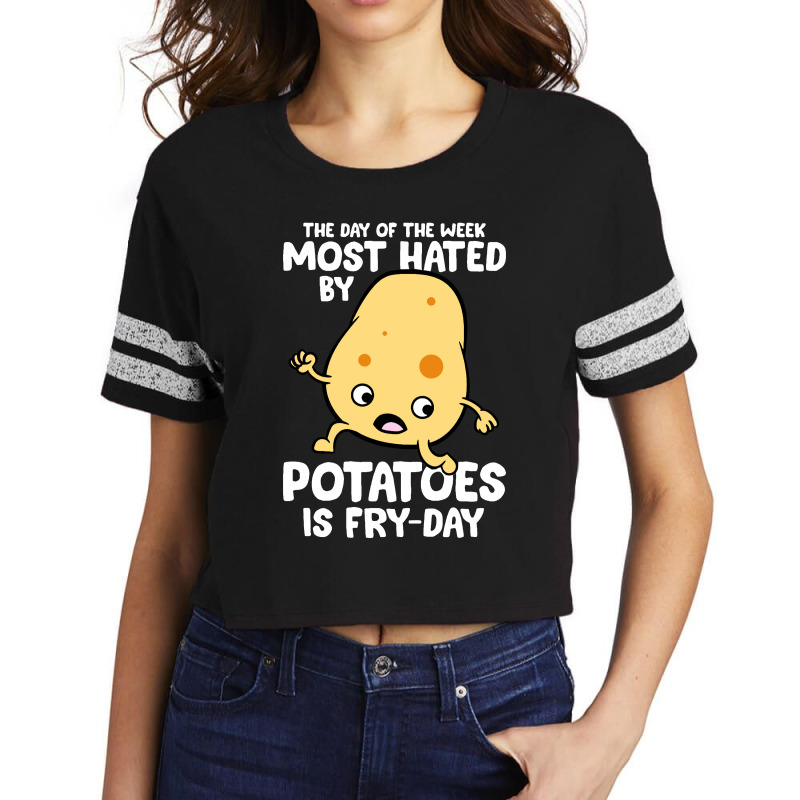 Potatoes Scorecard Crop Tee | Artistshot