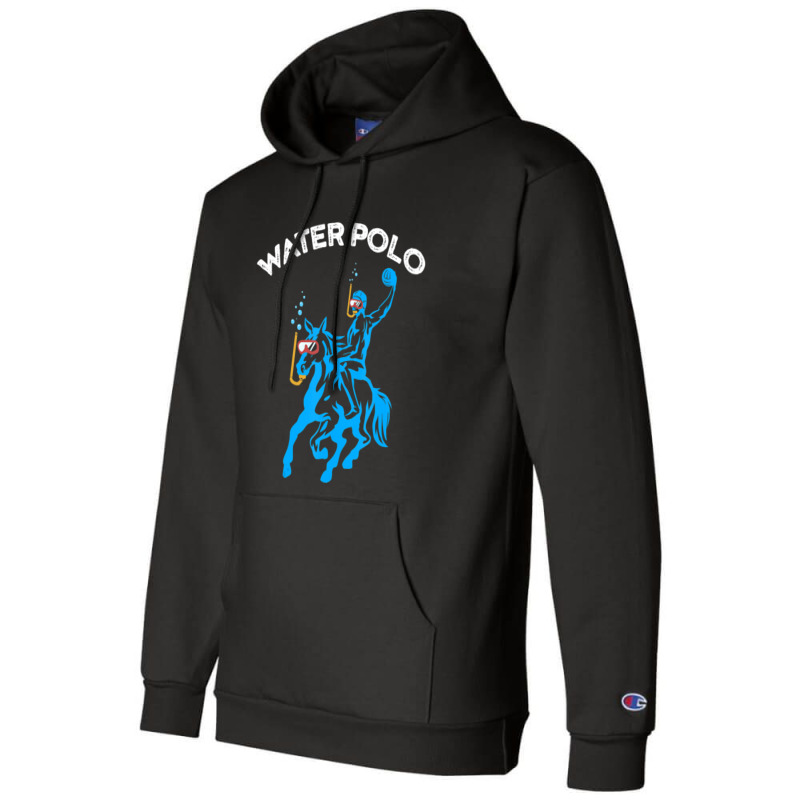 Limited Edition Water Polo Cool Underwater Horse Player Champion Hoodie by Estrada Link | Artistshot