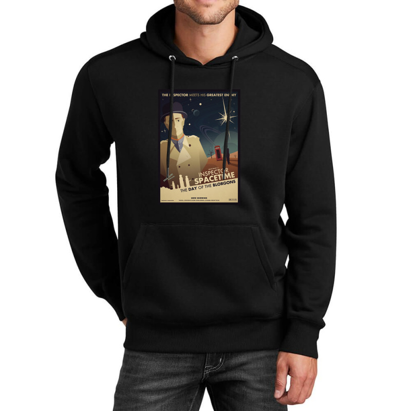 Inspector Spacetime Day Of The Blorgons Poster .png Unisex Hoodie by BobbyBorthgardt | Artistshot