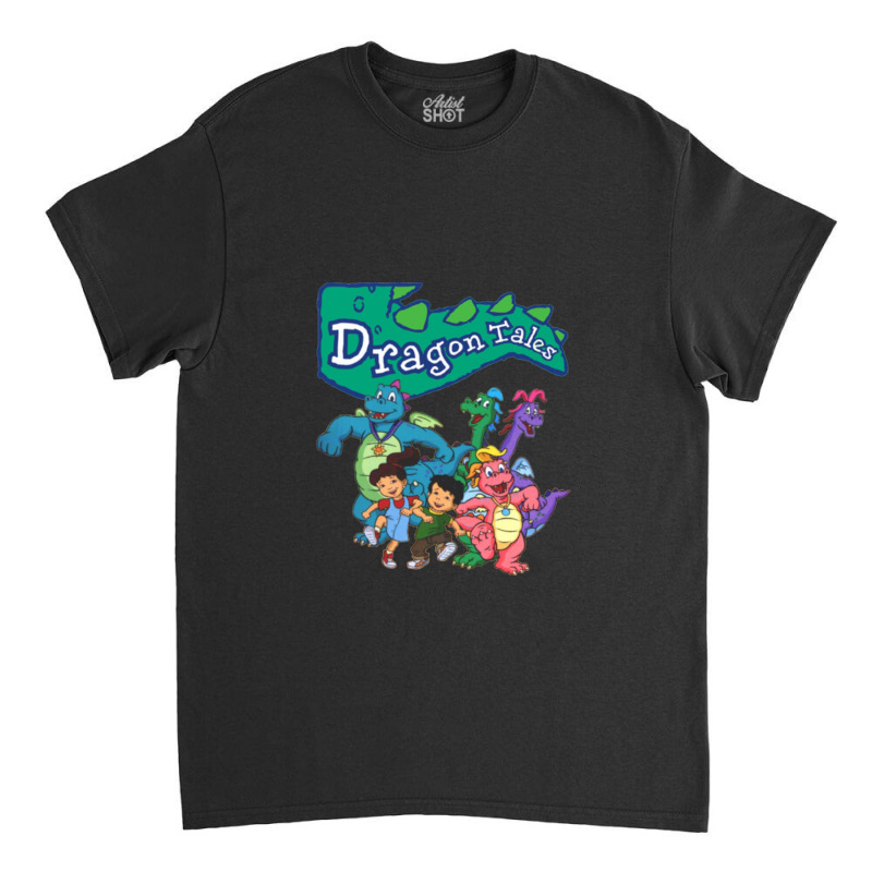 Dragon Tales Graphic Classic T-shirt by RogerHunnell | Artistshot