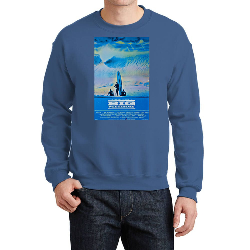 Big Wednesday Movie Poster Crewneck Sweatshirt | Artistshot