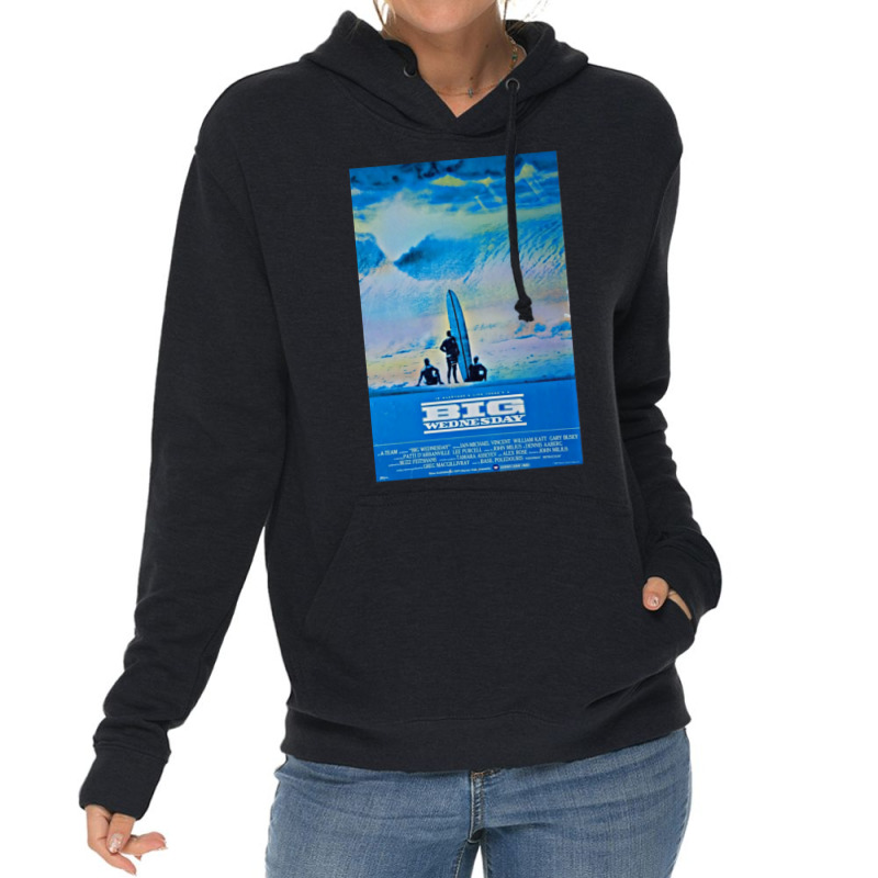 Big Wednesday Movie Poster Lightweight Hoodie | Artistshot