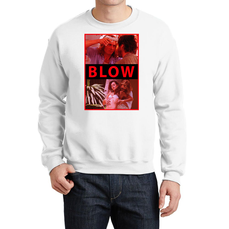 Blow Alternative Film Poster Crewneck Sweatshirt | Artistshot