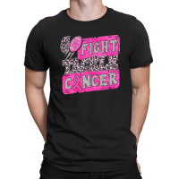 Pink Breast Cancer Awareness Football Go Fight Tackle Cancer T-shirt | Artistshot