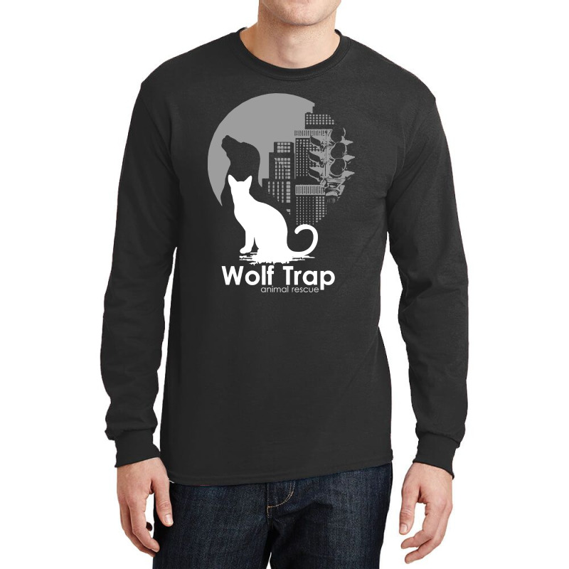 Wolf Trap Animal Rescue Long Sleeve Shirts | Artistshot