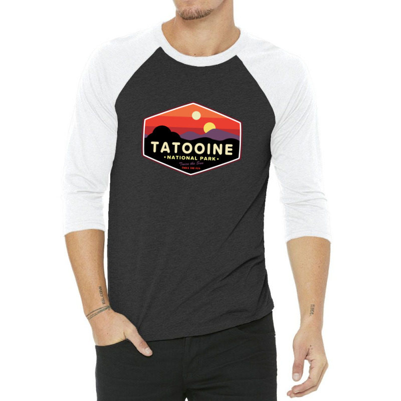 Tatooine National Park 1 3/4 Sleeve Shirt by MeganCangelosi | Artistshot