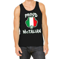 Mctalian Irish And Italian Pride Shamrock St Patricks Day Tank Top | Artistshot