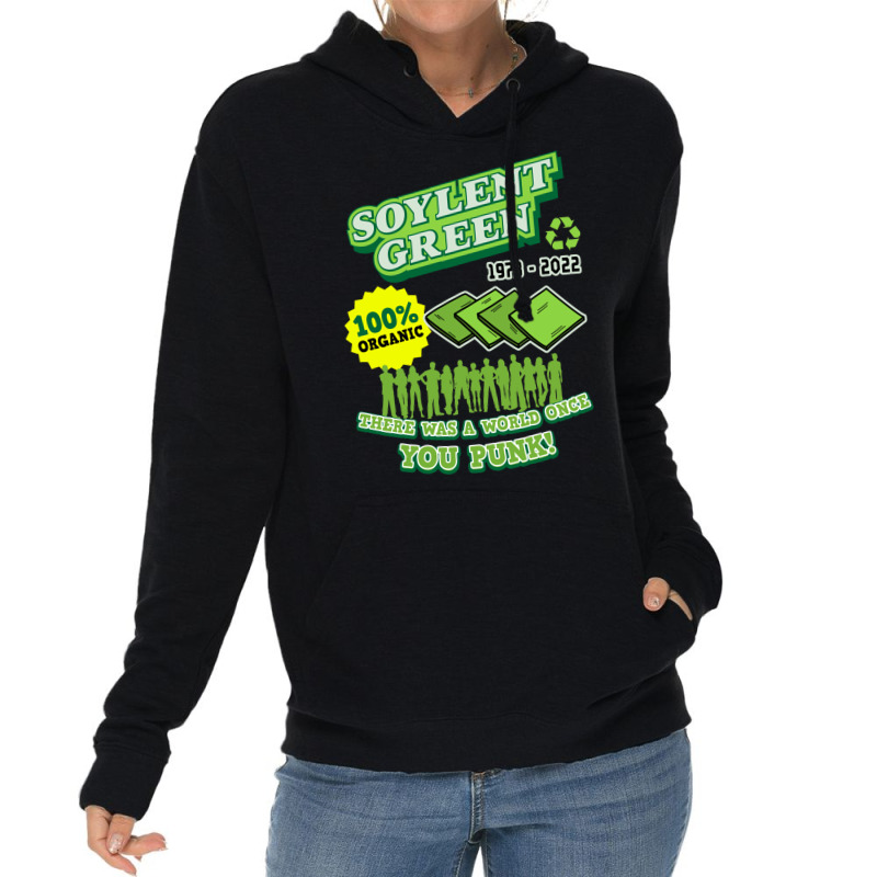 Soylent Green 1973 100% Organic There Was Once A World! Lightweight Hoodie by faaiddbmdm | Artistshot