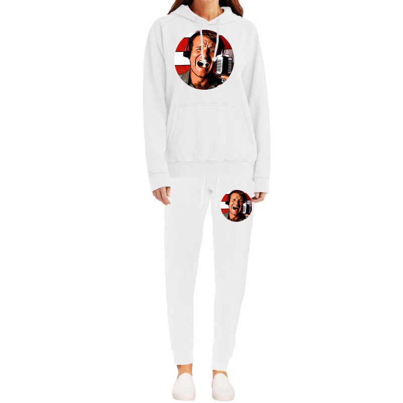 Robin Williams Comedy Legend   Robin Williams Cartoon Gifts   Acting L Hoodie & Jogger Set | Artistshot