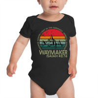 Way Maker Religious Organics Baby Bodysuit | Artistshot