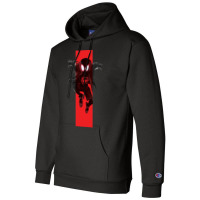 Spiderverse In The Red Champion Hoodie | Artistshot