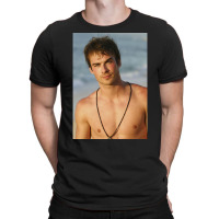 Ian Somerhalder Shirtless T-shirt | Artistshot