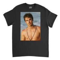 Ian Somerhalder Shirtless Classic T-shirt | Artistshot