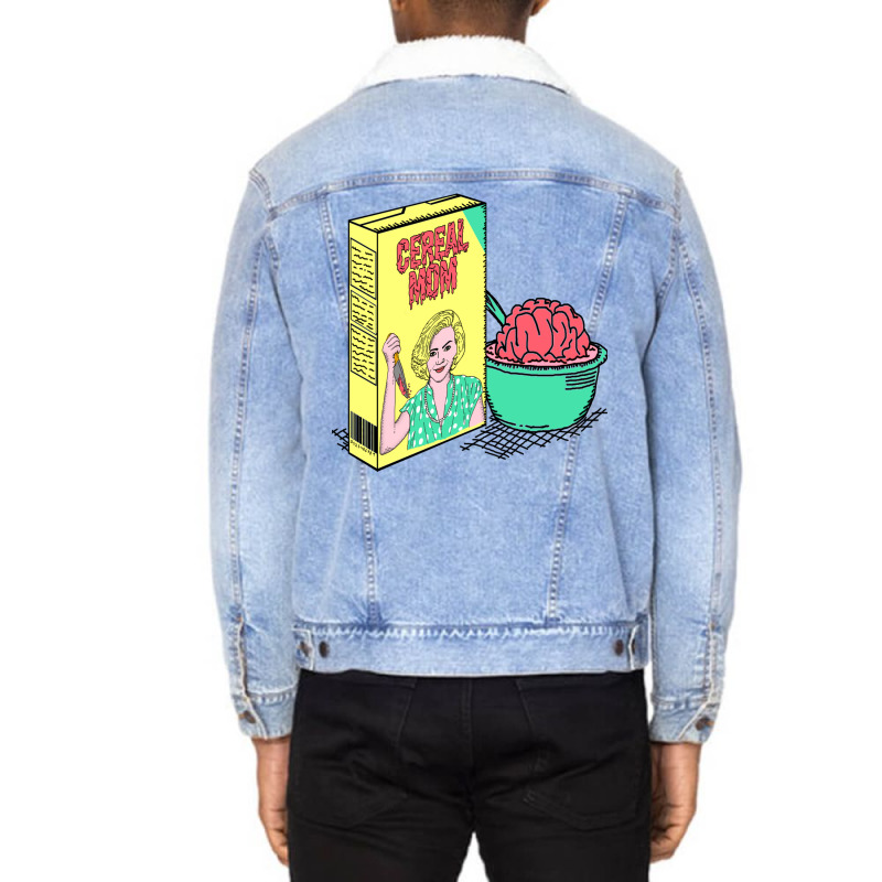 Cereal Mom Unisex Sherpa-lined Denim Jacket | Artistshot