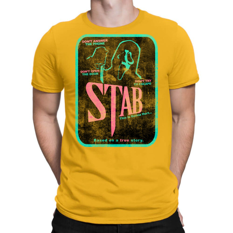 Stab (vintage Style Horror) T-Shirt by faaiddbmdm | Artistshot