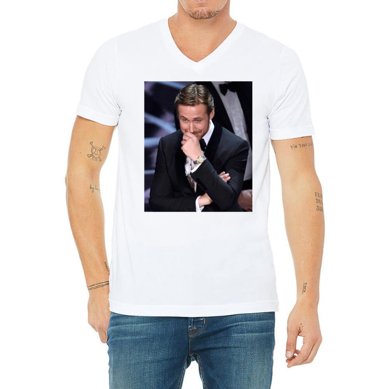 Ryan Gosling V-neck Tee | Artistshot