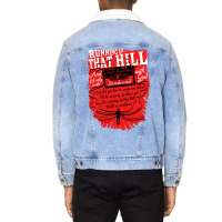 Running Up That Hill Unisex Sherpa-lined Denim Jacket | Artistshot