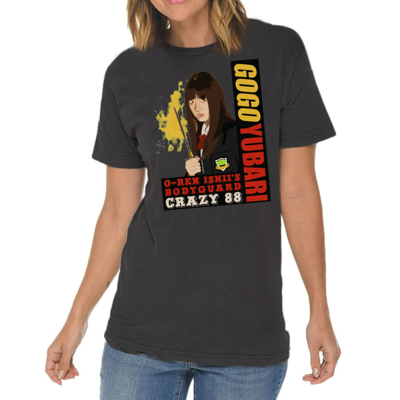 Schoolgirl Bodyguard Gogo Yubari Vintage T-shirt | Artistshot