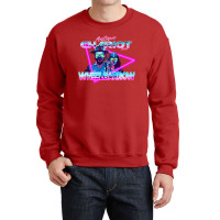 Antique Chariot And Wheelbarrow 80s Retro Fanart Crewneck Sweatshirt | Artistshot