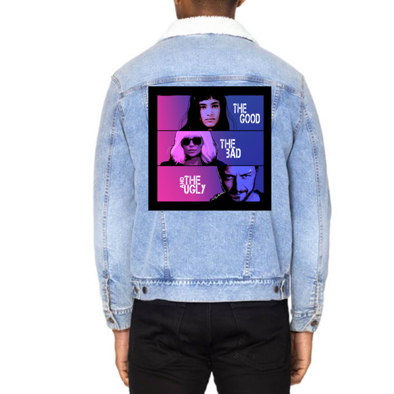 Atomic Blonde Unisex Sherpa-Lined Denim Jacket by kakhuwoldtf | Artistshot