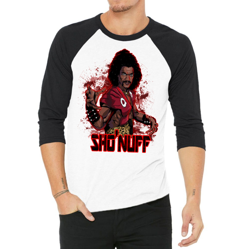 Sho'nuff Harlem. 3/4 Sleeve Shirt | Artistshot