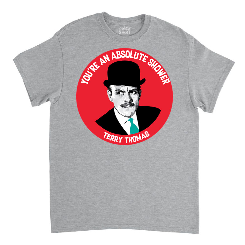 Terry Thomas Classic British   British Souvenirs   Terry Thomas Gifts Classic T-shirt by faaiddbmdm | Artistshot