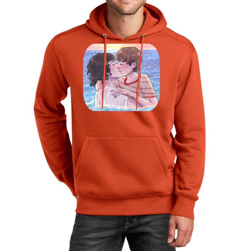 Byler Kissing In The Ocean Unisex Hoodie by kakhuwoldtf | Artistshot