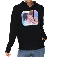 Byler Kissing In The Ocean Lightweight Hoodie | Artistshot