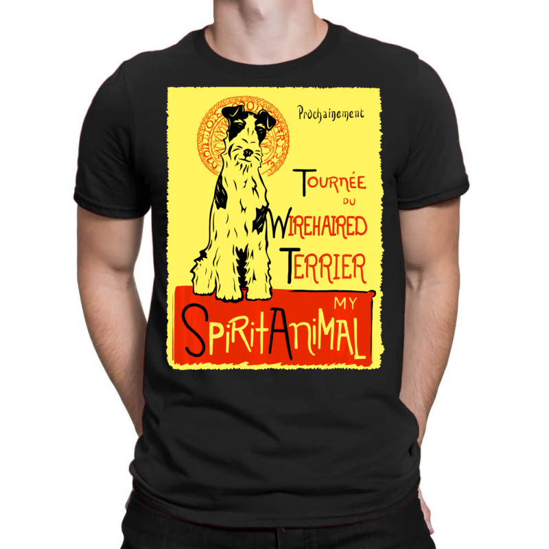 Hot Trend Cute Wire Haired Terrier Dog Art Wire Fox Terrier T-shirt | Artistshot