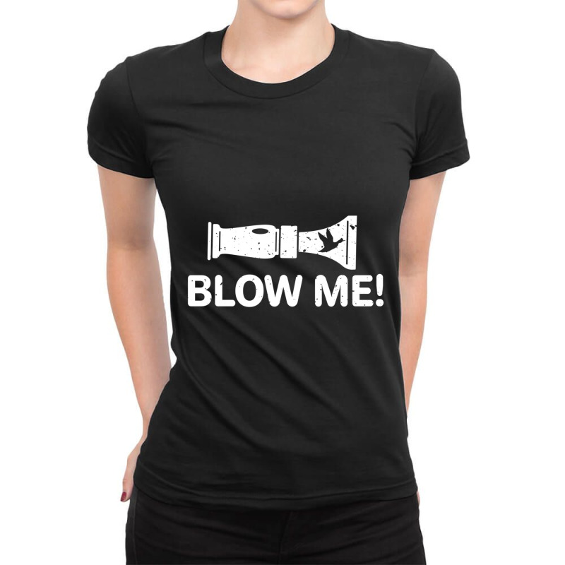 Hot Trend Duck Hunting Duck Call Blow Me Hunter Ladies Fitted T-Shirt by Bostic Walling | Artistshot