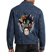 Park Chan Wook   Mash Up Tribute Men Denim Jacket | Artistshot