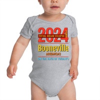 Booneville Arkansas Ar Total Solar Eclipse 2024  4  T Shirt Baby Bodysuit | Artistshot