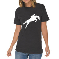 Hot Trend Cute English Riding Hunter Jumper Horse Girl Equestrian Vintage T-shirt | Artistshot