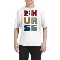 Cmsr Nurse Cert Medical Surgical Registered Vintage Retro T Shirt Youth Tee | Artistshot