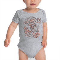 Chinese Vietnamese New Year 12 Zodiacs Calligraphy Dragon T Shirt Baby Bodysuit | Artistshot