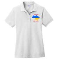 Stop War Stop Putin Ladies Polo Shirt | Artistshot