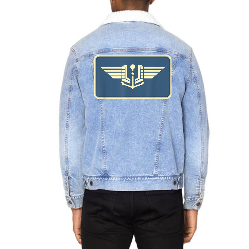 French Naval Aviation T Shirt Unisex Sherpa-Lined Denim Jacket by kayleeantb2tp | Artistshot