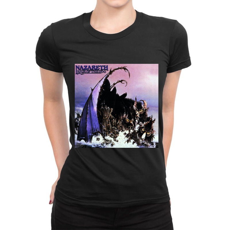 Scottish Rock Ladies Fitted T-Shirt by mcvicar | Artistshot