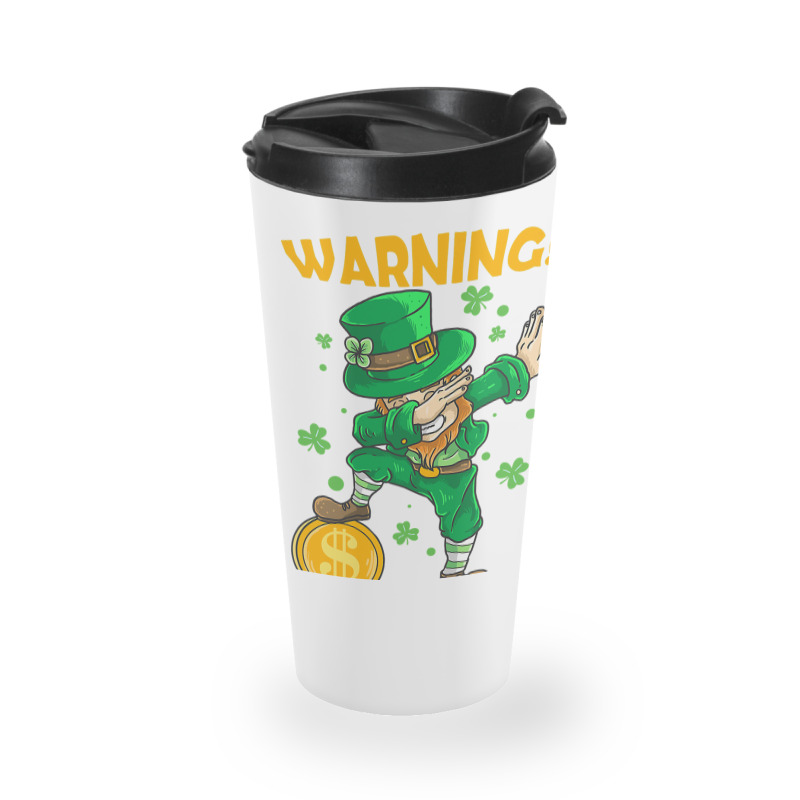 St Patricks Day Irish Dabbing Leprechaun St Patrick S Day Travel Mug | Artistshot