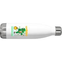 St Patricks Day Irish Dabbing Leprechaun St Patrick S Day Stainless Steel Water Bottle | Artistshot