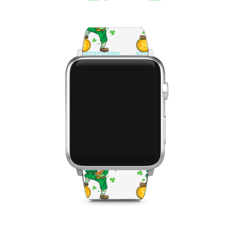 St Patricks Day Irish Dabbing Leprechaun St Patrick S Day Apple Watch Band | Artistshot